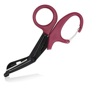 Tijeras Médicas de Primeros Auxilios, Tijeras Quirúrgicas de Acero Inoxidable con Punta Roma, Tijeras para Trauma, Tijeras para Remover Apósitos, Tijeras Clínicas - Product Image 2