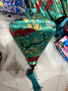 Vietnamese Fabric Lantern Decor Unique Hanging Water for Weddings Festivals and Garden Parties Outdoor Decoration Random Style - Product Image 3