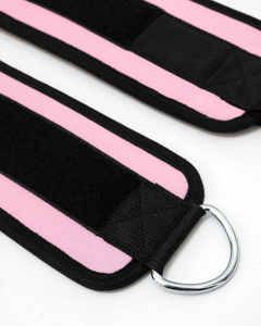 Manchettes de résistance réglables en néoprène pour fitness, antidérapantes, pour entraînement en salle de sport et support de câble - Product Image 5