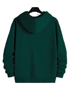 OEM Pull à capuche lourd de haute qualité Sweats à capuche en coton à épaules tombantes Sweats à capuche surdimensionnés pour hommes - Product Image 2