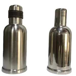 Premium Brushed Stainless Steel Water <b>Bottle</b> with Carry Loop Handle Leakproof Reusable Metal Sports <b>Flask</b> Gym Outdoor Hiking - Product Image 5