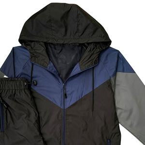 Survêtements unisexes pour hommes, grande taille, coupe-vent, respirants, en nylon, design 2 en 1, personnalisables, OEM, ensemble sportif pour la salle de sport - Product Image 6