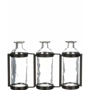 Vase à fleurs en métal fait main de qualité supérieure pour décoration intérieure de luxe, style côtier artistique - Product Image 2