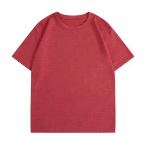 Camiseta de Manga Corta para Hombre, Cuello Redondo, Color Azul Marino, Mangas con Rayas Blancas, Corte Regular, Informal, 100% Algodón Jersey, Transpirable, 220g - Product Image 3
