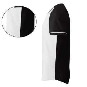 Impression personnalisée Broderie personnalisée Chemise de style baseball respirante à séchage rapide Uniforme de softball Sublimation Maillot de baseball - Product Image 6