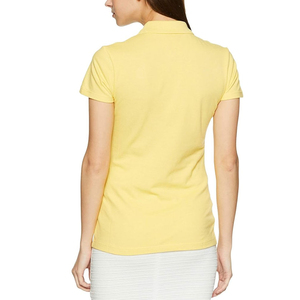 เสื้อยืดผู้หญิงคุณภาพเยี่ยม ผลิตโดยโรงงานแฟชั่น OEM สีสันสดใส เสื้อโปโลผู้หญิง ดีไซน์ล่าสุด - Product Image 2
