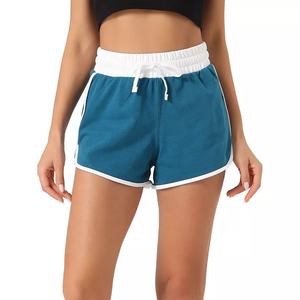 Shorts de sport pour femmes en gros, décontractés, d'été, à cordon, en coton, séchage rapide, de haute qualité, pour la course à pied, le streetwear, le jogging - Product Image 5