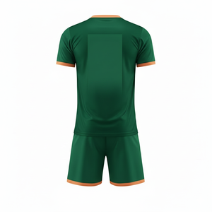Custom Anti-Bacterial 100% Polyester Soccer Jersey for Unisex Adults Breathable Quick Dry Team football Uniforms - Product Image 3