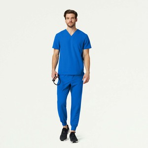 Men's Premium Healthcare <b>Scrubs</b> Uniform Top and Pants Professional Medical Nursing <b>Clothing</b> Wholesale Supplier <b>Scrub</b> Uniform - Product Image 1