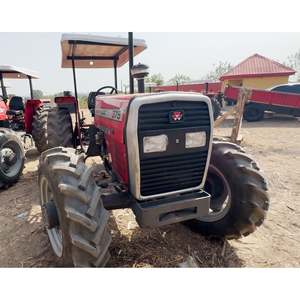 Potente tractor Massey Ferguson MF 375 4WD 75 HP con dirección hidráulica para agricultura comercial - Product Image 1