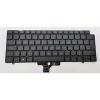 Clavier britannique pour ordinateur portable HK-HHT pour DELL Latitude 7420 7410 5420 7520 9510 9520 avec pièces d'ordinateur portable rétroéclairées