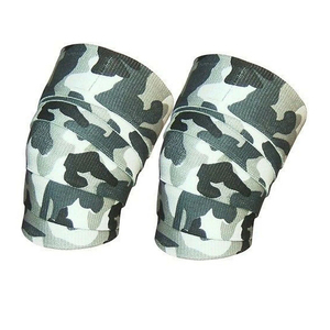 Genouillères de camouflage respirantes en néoprène, avec absorption des chocs et fermeture auto-agrippante - Product Image 5