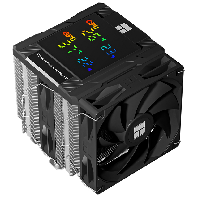 Peerless Assassin 120 DIGITAL BLACK Thermalright CPU Air Cooler 162mm Tower Real-time Temp Screen