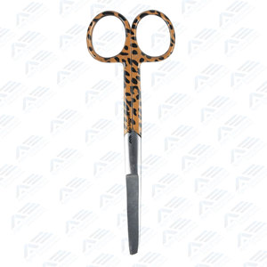Ciseaux à pansements, pinces à artères et ciseaux infirmiers – Ensemble d'instruments chirurgicaux à motif léopard - Product Image 5