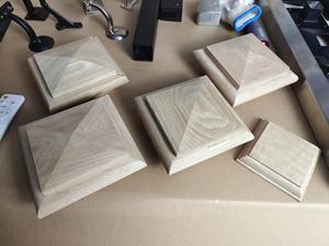 تصميم جديد حديث من البلوط للأماكن الداخلية لتركيبات درابزين الدرج الخشبي - Product Image 4