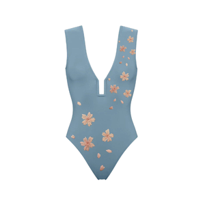 Traje de Baño de Una Pieza de Cintura Alta Personalizado con Cuello Halter para Mujer, Transpirable, Ajustado, Mini, con Cubierta, ¡Gran Oferta! - Product Image 2