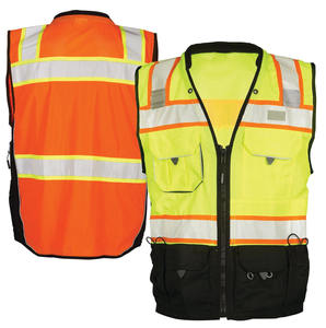 Chaleco de Seguridad Profesional de Alta Visibilidad, Reflectante, con Diseño de Malla Transpirable para Seguridad en Sitios Industriales, Chaleco para Hombre - Product Image 5