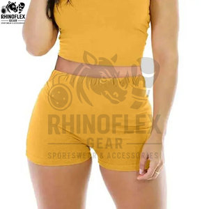 Seamless Solid Front Logo Short Breathable High-waisted Gym <b>Set</b> Women 7 Colors Top Bra Sport Fitness Yoga Short <b>Set</b> - Product Image 6