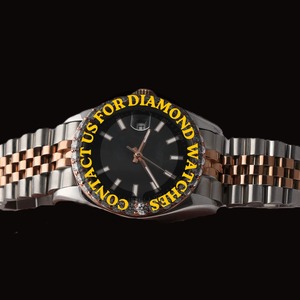 Reloj de Diamantes Hip Hop con Logotipo, el Más Vendido, para Hombre, de Lujo, de Cuarzo, Totalmente Cubierto de Diamantes, Disponible a un Precio Razonable - Product Image 3