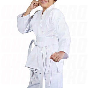Uniforme de Karate con Cinturón para Niños, Uniforme de Karate Gi Resistente para Estudiantes, Uniforme de Entrenamiento de Artes Marciales para Niños y Niñas Principiantes, Práctica Juvenil - Product Image 3