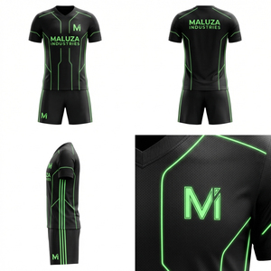 Shorts de football premium, uniforme d'entraînement sportif, vêtements de sport pour hommes, tenue d'équipe de football, équipement de gym MALUZA INDUSTRIES - Product Image 6