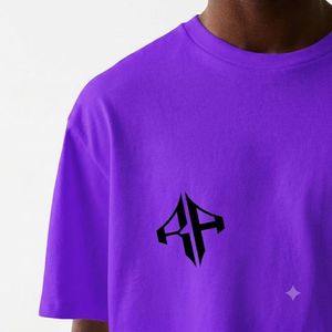 Camiseta Extra Grande de Primera Calidad para Hombre, 100% Algodón, Corte Cuadrado, Estampado Personalizado en la Parte Delantera, Casual, Azul Marino, Secado Rápido, Cuello Redondo - Product Image 4