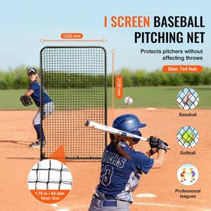 Schermo Portatile per Allenamento Baseball/Softball 7x4 ft, Protezione Corpo, Attrezzatura per Allenamento - Product Image 2