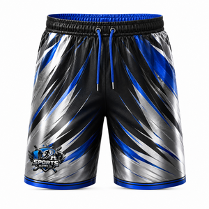 Pantalones Cortos de Fútbol de Malla de Alta Densidad, Poliéster Ventilado, Ligeros, Control de Sudor, Flexibles, para un Rendimiento Óptimo en Partidos - Product Image 1