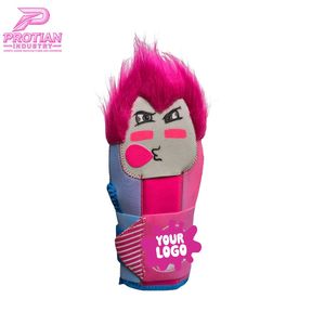 Protian Custom Baseball Sliding Mitt Pink <b>Fur</b> Design Durable Protective Gear for Entertainment - Product Image 5