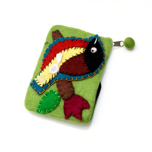 Porte-cartes en feutre Sparrow Purse – Catégorie de produits - Product Image 1