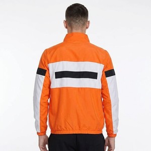 2026 Unisex <b>Mens</b> High Visibility Sport <b>Jacket</b> Full Zip Thick Track Windbreaker Breathable Training Running 100% Nylon <b>Long</b> - Product Image 2