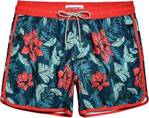 Pantalones Cortos Deportivos Mamyo para Hombre, con Estampado de Calavera, Cintura Media, Cordón Ajustable, Transpirables, Diseño en Blanco y Negro - Product Image 2