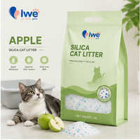 Pasir Silika Wangi Buah untuk Kucing, Penghilang Bau yang Baik, Layanan OEM untuk Distributor Hewan Peliharaan Global