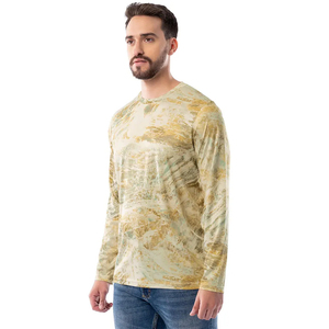 Camisa de Pesca de Manga Larga para Hombre, Estampado de Camuflaje, Protección UPF 50 Anti-UV, Ropa de Exterior con Estampado por Sublimación - Product Image 5