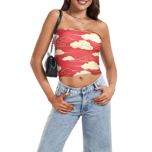 Wholesale Price Women's Wear Casual Sublimation Tube <b>Top</b> for Women Gym & Fitness Clothing OEM High Quality Tank <b>Tops</b> OEM - Product Image 1