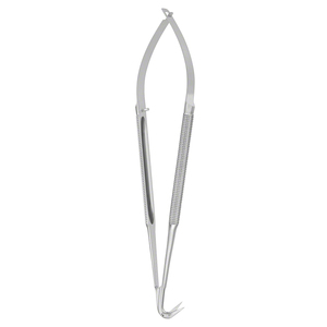 Micro-ciseaux à poignée à ressort en acier inoxydable allemand, lame angulaire affûtée, instruments ORL de précision 125 - Product Image 3