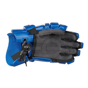 Gants de lacrosse pour hommes, nouveau style, cuir de qualité supérieure, doux, respirants, confortables, sangle réglable, parfaits pour l'entraînement et les matchs - Product Image 5