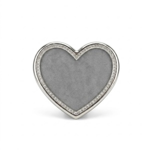 Luxury Heart Shaped Gold Metal Photo <b>Frame</b> Handcrafted Decorative <b>Picture</b> <b>Frame</b> with Beaded Border for <b>Wedding</b> & Home Decor - Product Image 6