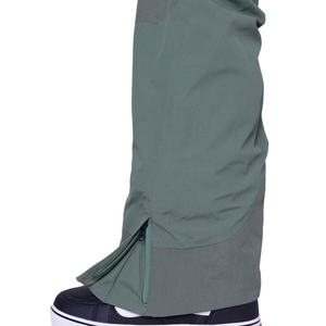 Pantalon de ski imperméable pour homme, respirant, isolé, salopette de snowboard coupe-vent, pantalon cargo pour sports d'hiver en plein air, vert - Product Image 3