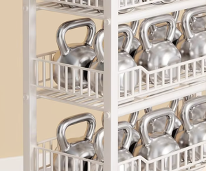 OEM/ODM Vietnam Single Sided Metal Fruit Vegetable Display <b>Rack</b> Grocery Snack Storage Shelf Organizer - Product Image 4