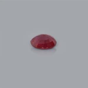 7.3 Carat Natural Red Ruby Loose Gemstone Oval Faceted Cut for Fine Jewelry - Product Image 3