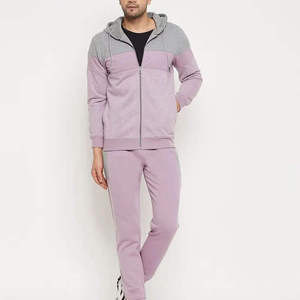Ensemble de survêtement zippé respirant et surdimensionné en polaire personnalisé pour homme, qualité supérieure, idéal pour l'hiver, décontracté, vente en gros - Product Image 2