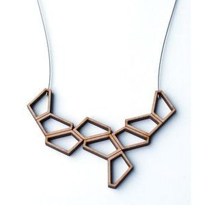 Bijoux de mode durable pour femmes, pendentif en bois en forme de croix, fournitures de perlage - Product Image 6