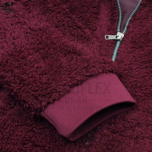 Vestes Sherpa d'hiver personnalisées pour homme, grandes tailles, mode hiver, chaudes, épaisses, vente en gros, streetwear. - Product Image 3