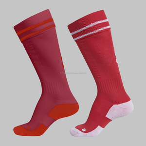 2025 unisexe vente entière coton Sport chaussettes de haute qualité tricoté anti-dérapant Football chaussettes avec Logo Designer chaussettes personnalisées - Product Image 1