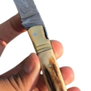 Couteaux de chasse professionnels pour l'extérieur avec lame fixe robuste et prise en main confortable pour le camping, la randonnée, la pêche et la nature sauvage - Product Image 4