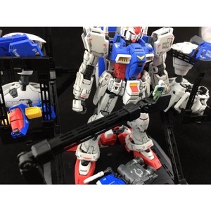 RG HG 1/144 GP01 แท่นแสดงอุปกรณ์ฐานซ่อมบำรุงโรงเก็บเครื่องบิน แท่นแสดงโมเดลซ่อมแซมหุ่นยนต์ - Product Image 3