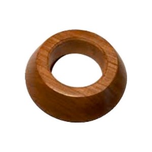 Support de présentation rond en bois rétro pour ballons de sport vintage (basketball, football, volley-ball, soccer) - Product Image 5