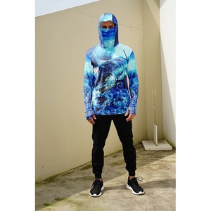 Chemises de pêche personnalisées par sublimation, protection UV UPF 50+, séchage rapide, respirantes, manches longues - Product Image 6