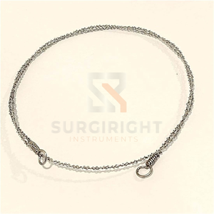 Scie à fil Gigli professionnelle de qualité médicale, instrument chirurgical orthopédique pour la coupe osseuse en chirurgie par Blush Surgical - Product Image 5